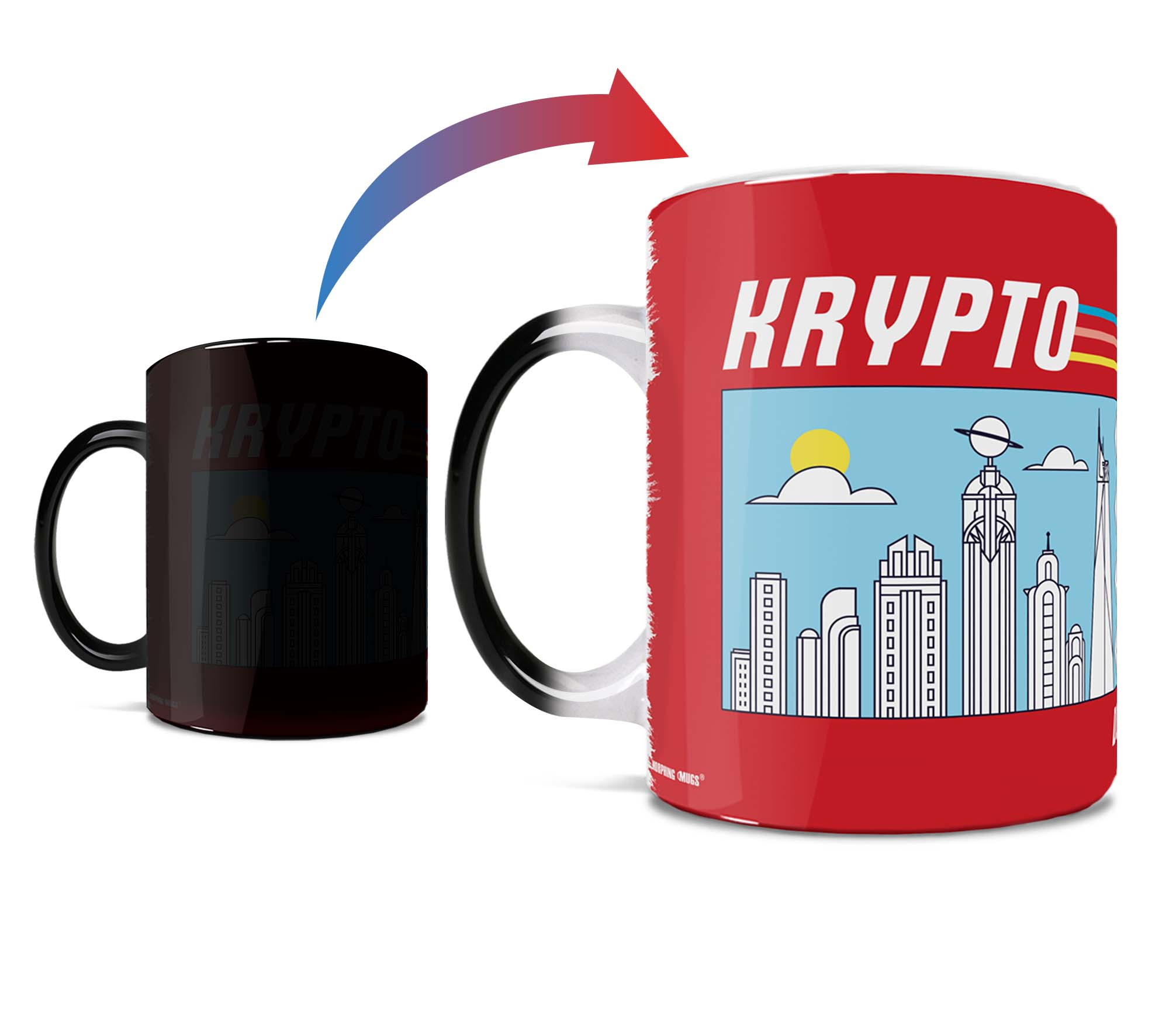 DC League of Super-Pets (Krypto) Morphing Mugs®  Heat-Sensitive Mug MMUG1403